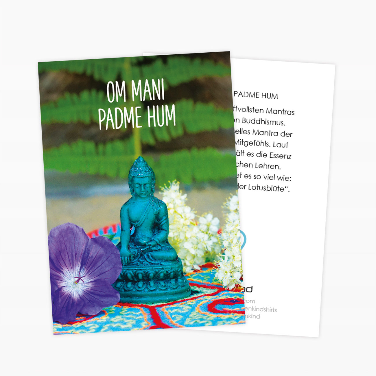 MANTRA KARTEN: OM MANI