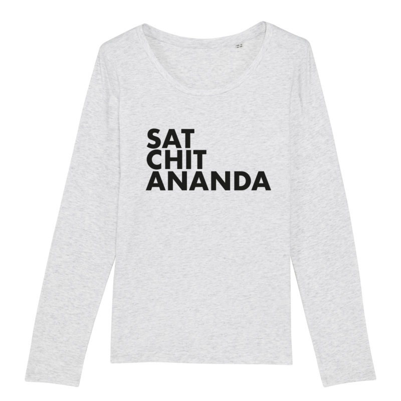 Sat Chit Ananda / Yoga Shirt Longsleeve / Nachhaltige Yoga Bekleidung